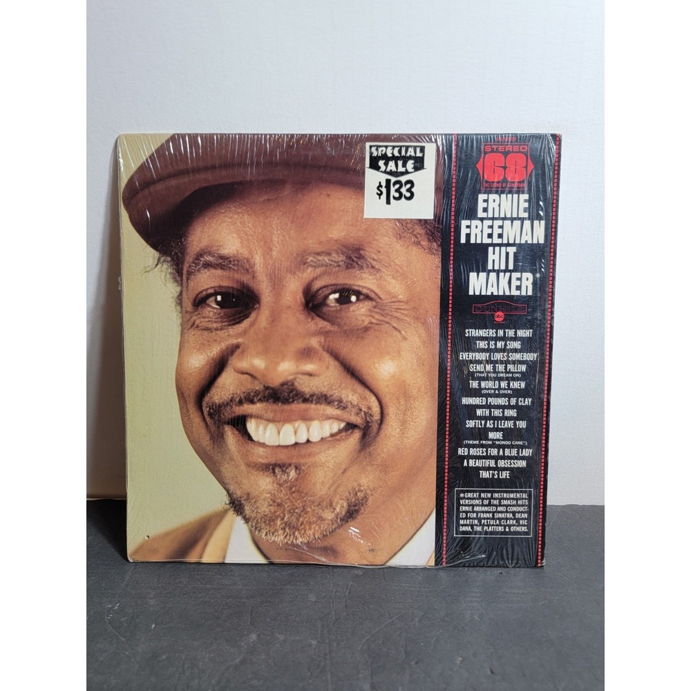 Ernie Freeman Hit Maker 1967 Vinyl Record Album Soul Pop LP Dunhill DS-50026